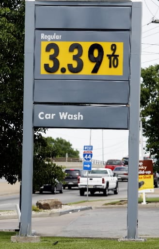 2007 Tulsa precio de la gasolina 2